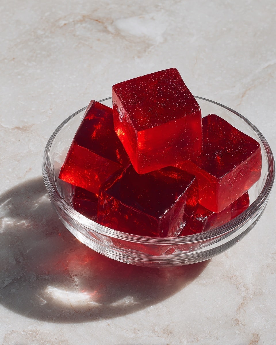 Dr Oz Pink Gelatin Recipe: A Refreshing Cranberry Lemon Delight Recipe - Recipe Image