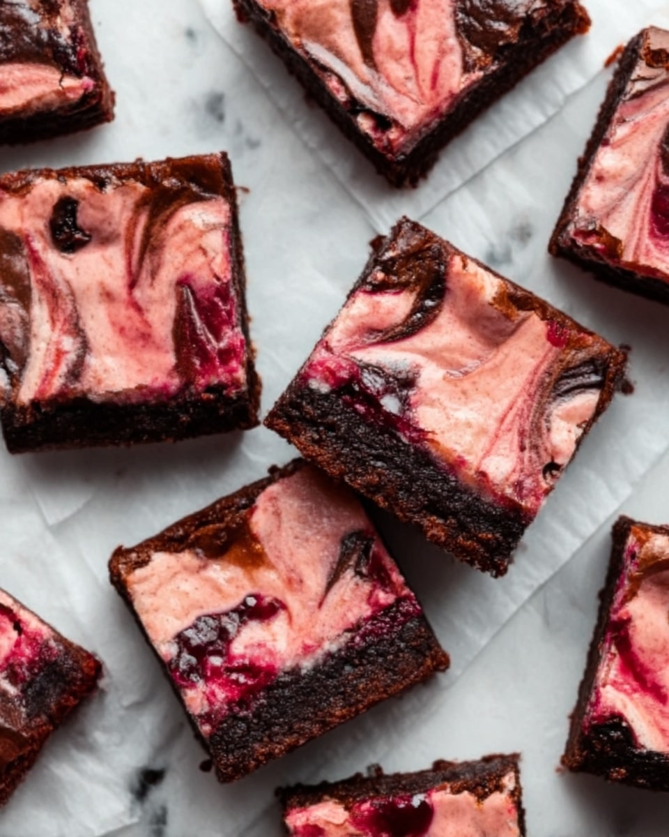 Raspberry Cheesecake Brownies Recipe - Recipe Image